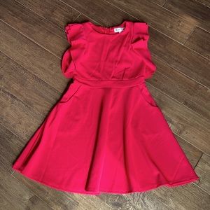 Girls Red Dress